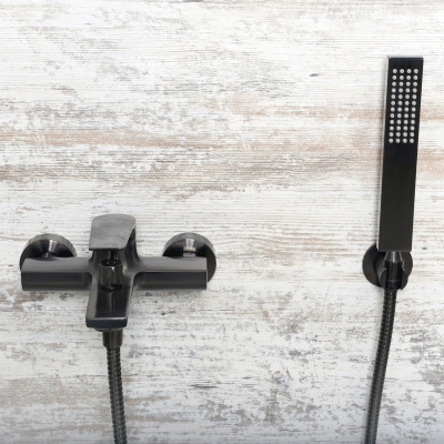 Wiese 8401 Смеситель для ванны с коротким изливом Wasserkraft фото в интернет-магазине Русалия