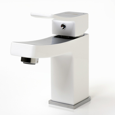 Aller 1063WHITE Смеситель для умывальника Wasserkraft фото в интернет-магазине Русалия