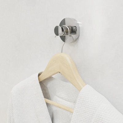 Крючок для ванной FIXSEN COMFORT CHROME FX-85005, хром фото в интернет-магазине Русалия