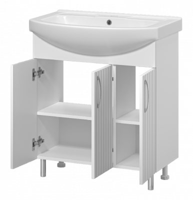 Тумба Изео 75 с раковиной Днепрокерамика Изео 75 Misty фото в интернет-магазине Русалия