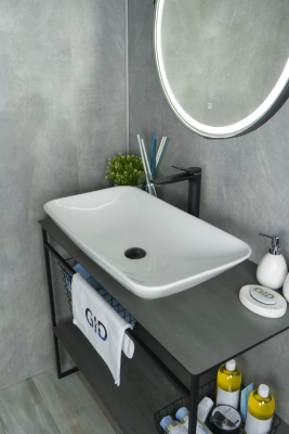 Раковина накладная прямоугольная N9122 GID фото в интернет-магазине Русалия