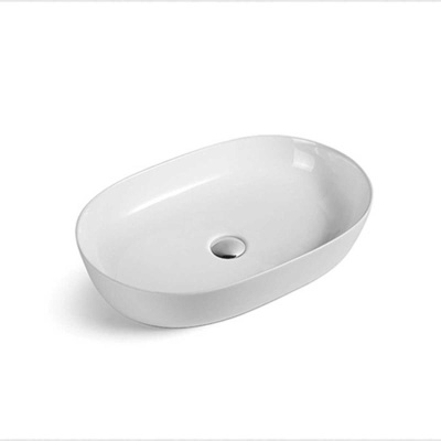 Раковина керамическая Vincea VBS-113, 600*400*135, накладная, цвет белый фото в интернет-магазине Русалия