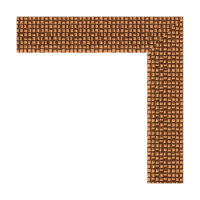 Зеркало настенное EVOFORM в багетной раме мозаика медь, 51х71 см, BY 3035 фото в интернет-магазине Русалия