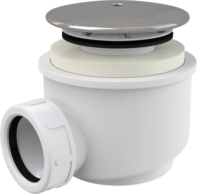 Сифон для душевого поддона A47CR-60 AlcaPlast фото в интернет-магазине Русалия