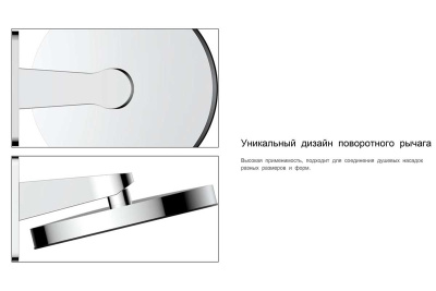 Душевой комплект Inspire VSFW-3I22MT3RMB встраиваемый, термостатический, двухрежимный, черный Vincea фото в интернет-магазине Русалия