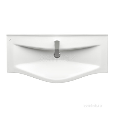 Раковина Santek Беверли 100 отверстие под смеситель 1WH302502 фото в интернет-магазине Русалия