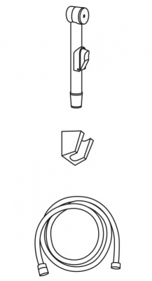 Гигиенический гарнитур VR.KIT-2232.CR Veragio фото в интернет-магазине Русалия