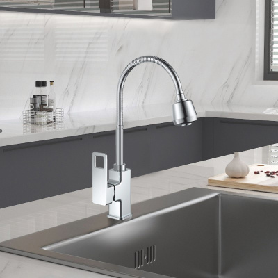 Смеситель для кухни Haiba (HB73615) фото в интернет-магазине Русалия