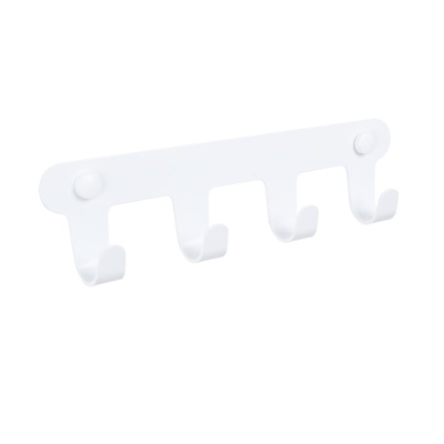 Планка с четырьмя крючками FIXSEN PRACTICA FX-805W-4, белый фото в интернет-магазине Русалия