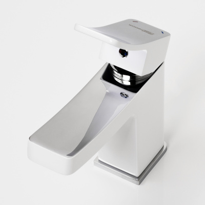 Aller 1063WHITE Смеситель для умывальника Wasserkraft фото в интернет-магазине Русалия