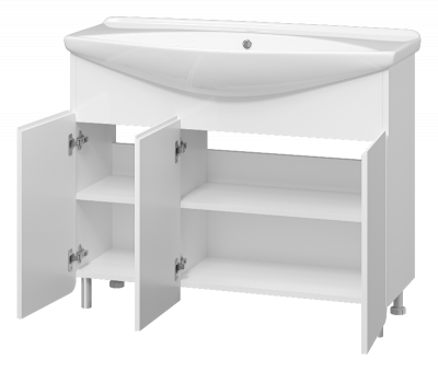 Тумба Чегет 105 с раковиной Dreja Laguna 105 Misty фото в интернет-магазине Русалия