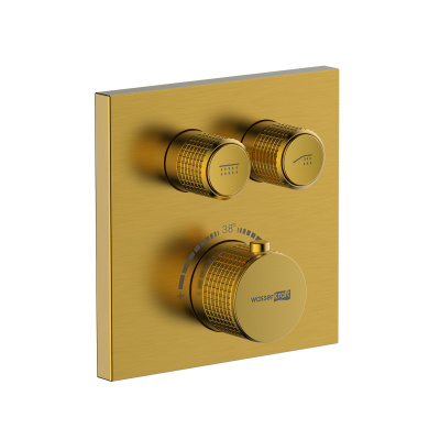 Aisch 5548 Thermo Термостатический смеситель для ванны и душа Wasserkraft фото в интернет-магазине Русалия