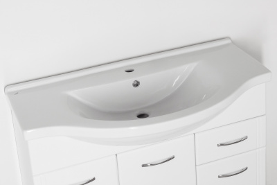 Тумба № 26 - 100 c раковиной Эльбрус 100 Эко Стандарт Style Line фото в интернет-магазине Русалия