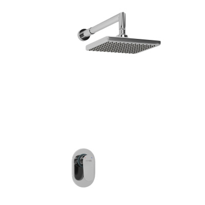 A12028 Встраиваемый комплект для душа с верхней душевой насадкой Wasserkraft фото в интернет-магазине Русалия