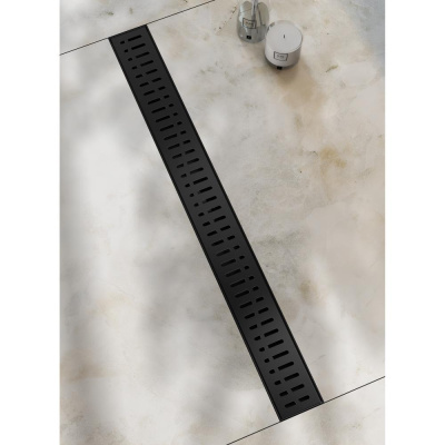 Душевой лоток Raglo R650.50.06, черный фото в интернет-магазине Русалия