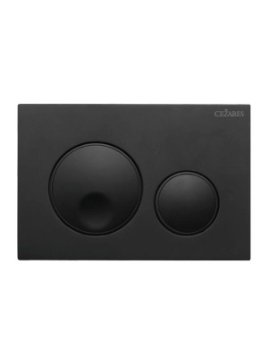 Кнопка смыва CEZARES RELAX-BTN-NOP Черный матовый фото в интернет-магазине Русалия