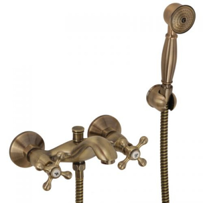 Смеситель для ванны Agatha Bronzo VR.AGT-3702.BR Veragio фото в интернет-магазине Русалия