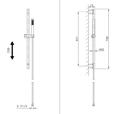 Душевой гарнитур AltroBagno Costanza 030302 Or AltroBagnoCostanza030302Or фото в интернет-магазине Русалия