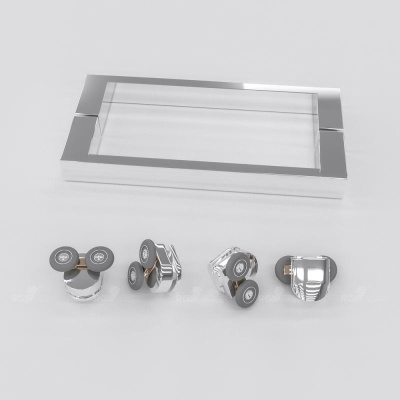 Душевая дверь RGW CL-14 1000, стекло прозрачное, профиль хром фото в интернет-магазине Русалия