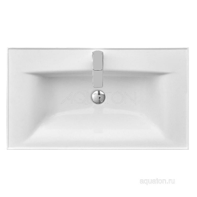 Раковина AQUATON Айрис 80 белая 1A722931AG010 фото в интернет-магазине Русалия