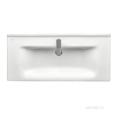 Раковина Santek Миранда 100 отверстие под смеситель 1WH302249 фото в интернет-магазине Русалия
