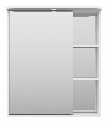 Зеркальный шкаф Венера 70 левый П-Внр04070-01СвЛ Misty фото в интернет-магазине Русалия