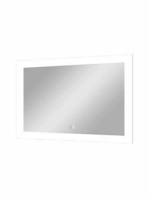 Зеркало с подсветкой Relax 800x600 антизапотевание ЗЛП122 Continent фото в интернет-магазине Русалия