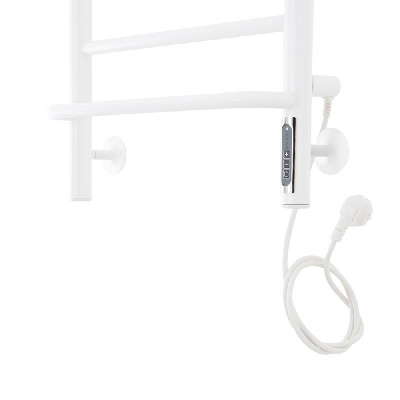 Электрический полотенцесушитель белый DMT Орфей П8 500x800 БЕЛ EK R фото в интернет-магазине Русалия