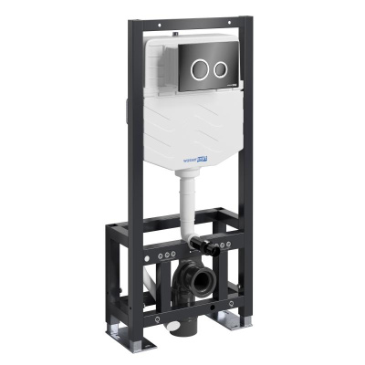 Dill 61TLT.010.ME.PB01 Система инсталляции для унитазов, черный Wasserkraft фото в интернет-магазине Русалия