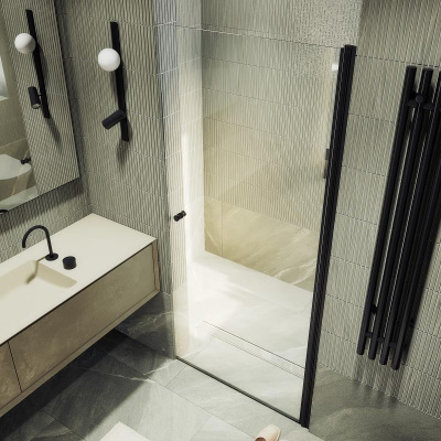 Душевая дверь на монопетле 1980*600 Стекло 6 мм Бесцветное MGD-809-6 Maybah Glass фото в интернет-магазине Русалия