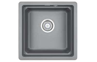 Кухонная мойка GRANULA Kitchen Space (4501U, АЛЮМИНИУМ) фото в интернет-магазине Русалия