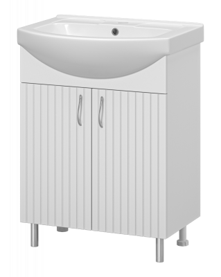 Тумба Изео 65 с раковиной Днепрокерамика Изео 65 Misty фото в интернет-магазине Русалия