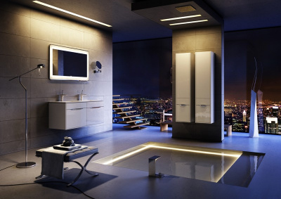 Зеркало 120 Malaga  Mal.02.12 Aqwella фото в интернет-магазине Русалия