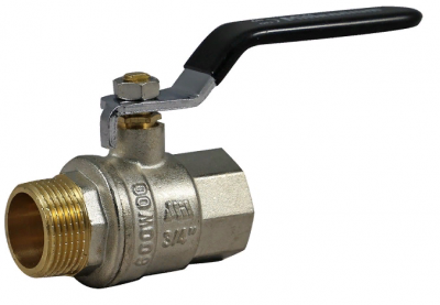 Кран шаровый ручка 1 1/4" НР-ВР Millennium фото в интернет-магазине Русалия