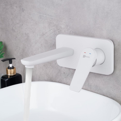 Смеситель Lemark Bronx для раковины встраиваемый (LM3726MW) фото в интернет-магазине Русалия