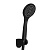 D0208000BL Comfort душевой набор: лейка 1f, шланг, держатель, черный фото в интернет-магазине Русалия