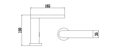 Сенсорный смеситель Savol (GY8887W) фото в интернет-магазине Русалия