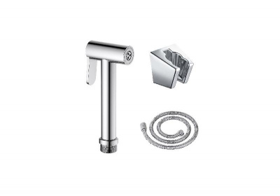 Гигиенический ручной душ со шлангом 120 см и держателем AQUATEK AQ2054CR фото в интернет-магазине Русалия