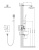 Душевая система встроенная Timo Torne SX-4399/03SM черный фото в интернет-магазине Русалия