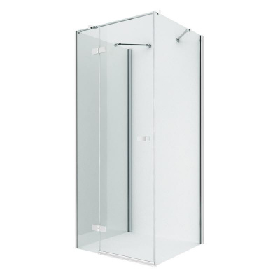 Душевое ограждение NEW TRENDY REFLEXA L 80x70x200 EXK-5187 (хром) фото в интернет-магазине Русалия