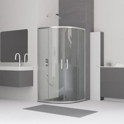 Душевой уголок RGW CL-53 900x900, профиль хром, стекло прозрачное фото в интернет-магазине Русалия