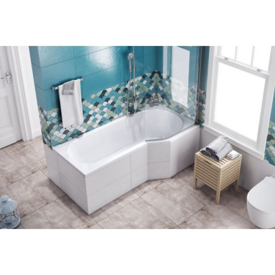 Акриловая ванна EXCELLENT Be Spot 160x80 (прав.)  WAEX.BSP16WH фото в интернет-магазине Русалия