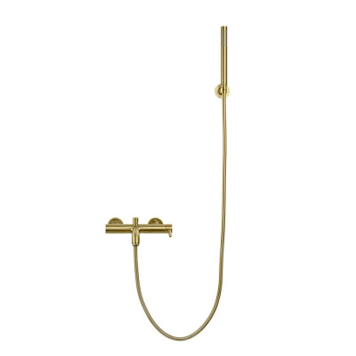 Смеситель для ванны FILARETE Roun FL2120MG, матовое золото фото в интернет-магазине Русалия