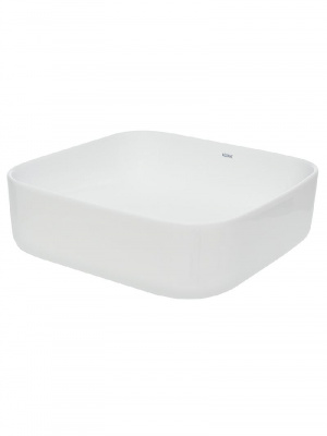 AQM5011 Раковина накладная квадратная. 390x390x130 фото в интернет-магазине Русалия