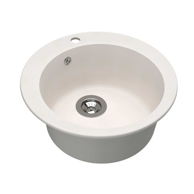 Кухонная мойка Dr. Gans ГАЛА 25.010.B0510.401, белый фото в интернет-магазине Русалия