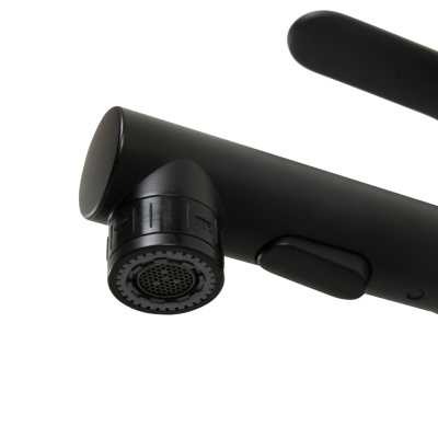 Смеситель для раковины с выдвижным изливом  BB-LVMD-NERO-W0  Belbagno фото в интернет-магазине Русалия