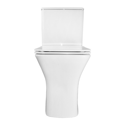 Унитаз безободковый AZ-1038A N Fretta Square с сиденьем микролифт Azario фото в интернет-магазине Русалия