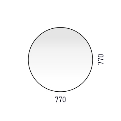 Зеркало "Окко 770" Corozo фото в интернет-магазине Русалия