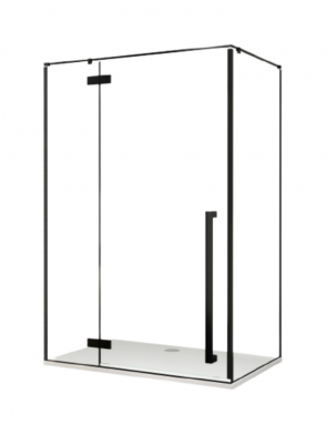 Душевой уголок прямоугольный 90х120 C1 nero черный профиль Ceruttispa фото в интернет-магазине Русалия Душевой уголок прямоугольный 90х120 C1 nero черный профиль Ceruttispa фото в интернет-магазине Русалия