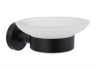 Мыльница AQUATEK, матовый черный AQ4003MB ВЕГА фото в интернет-магазине Русалия